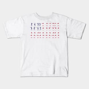 The Floss American Flag Kids T-Shirt